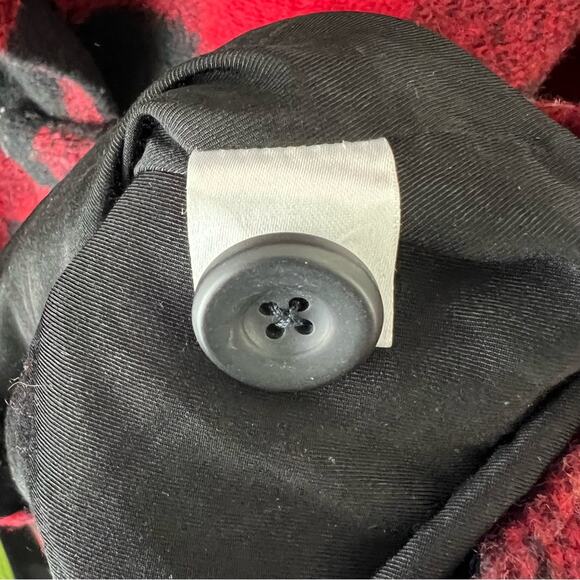 Saylor Buffalo Check Jacket Wool Blend Red & Black Plaid Coat sz M - Picture 5 of 13